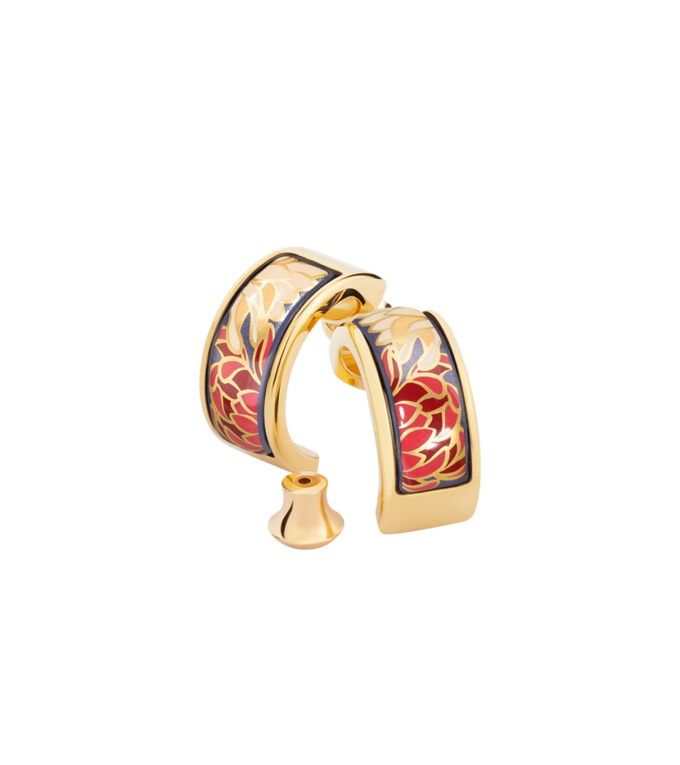 Серьги Мини-креолы