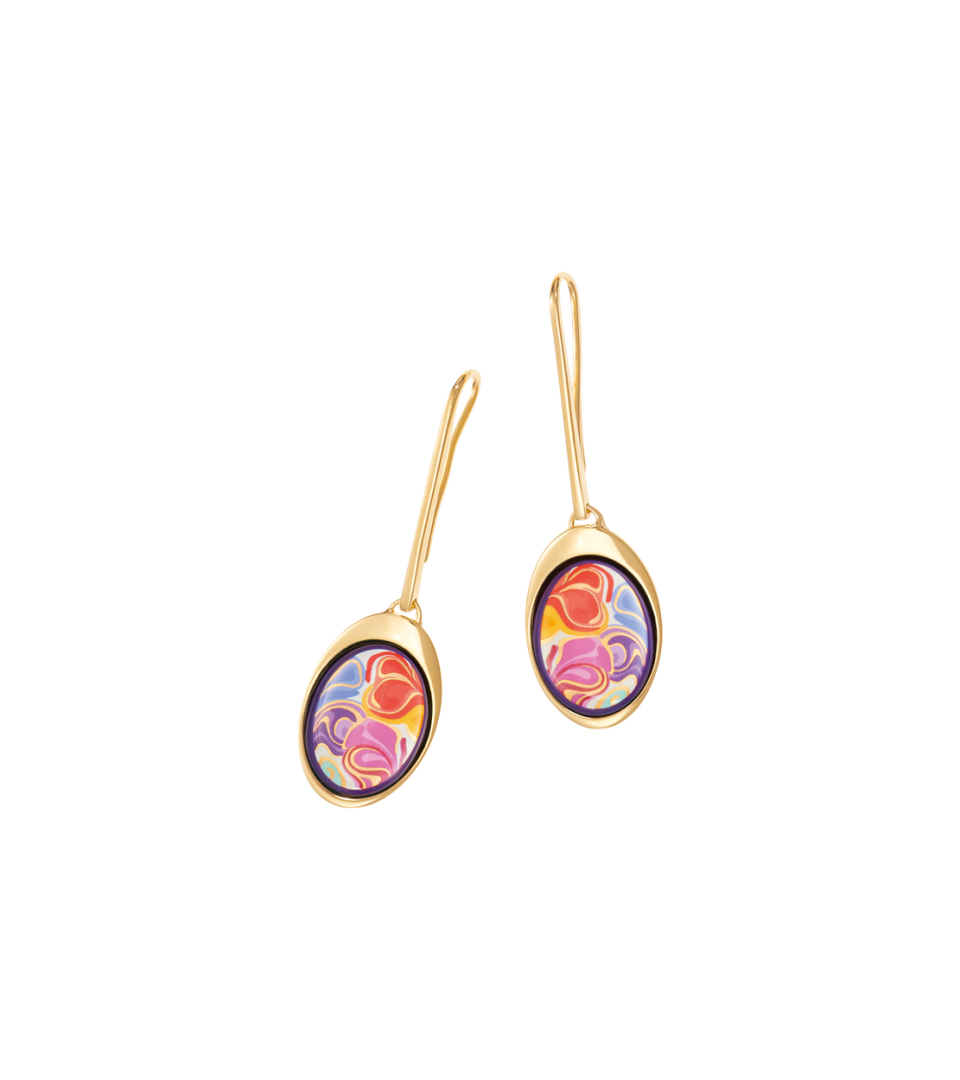 Серьги Капли воды