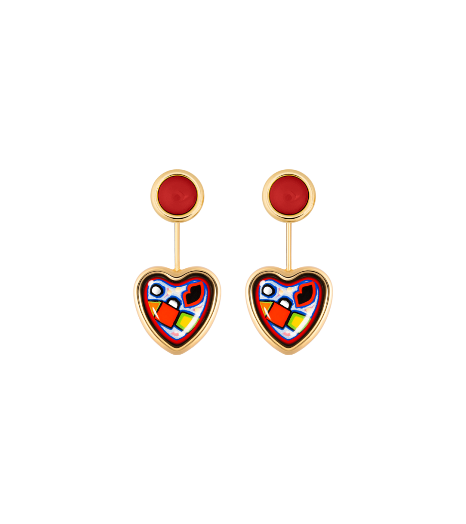 Серьги Corazón