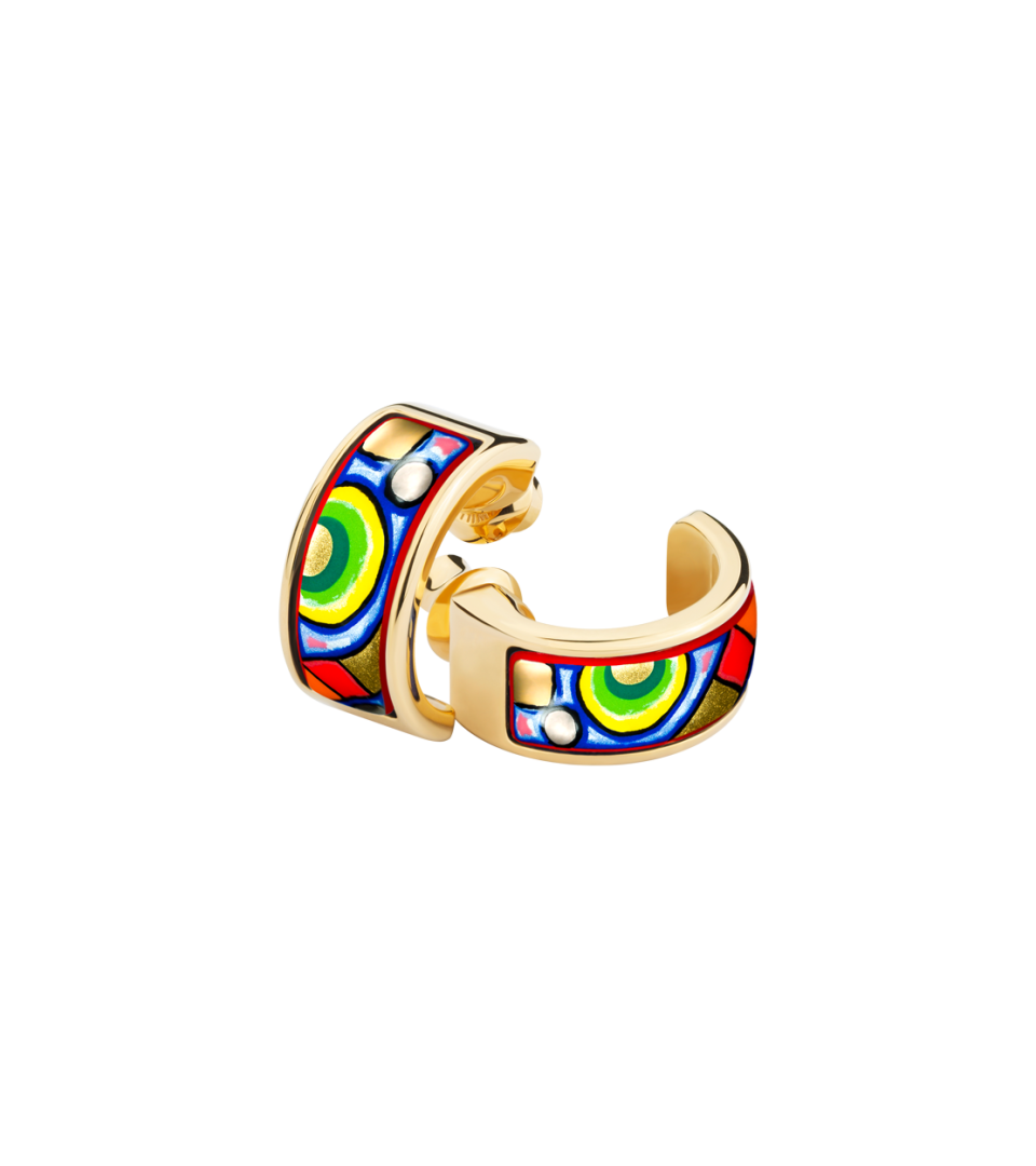 Серьги Мини-креолы