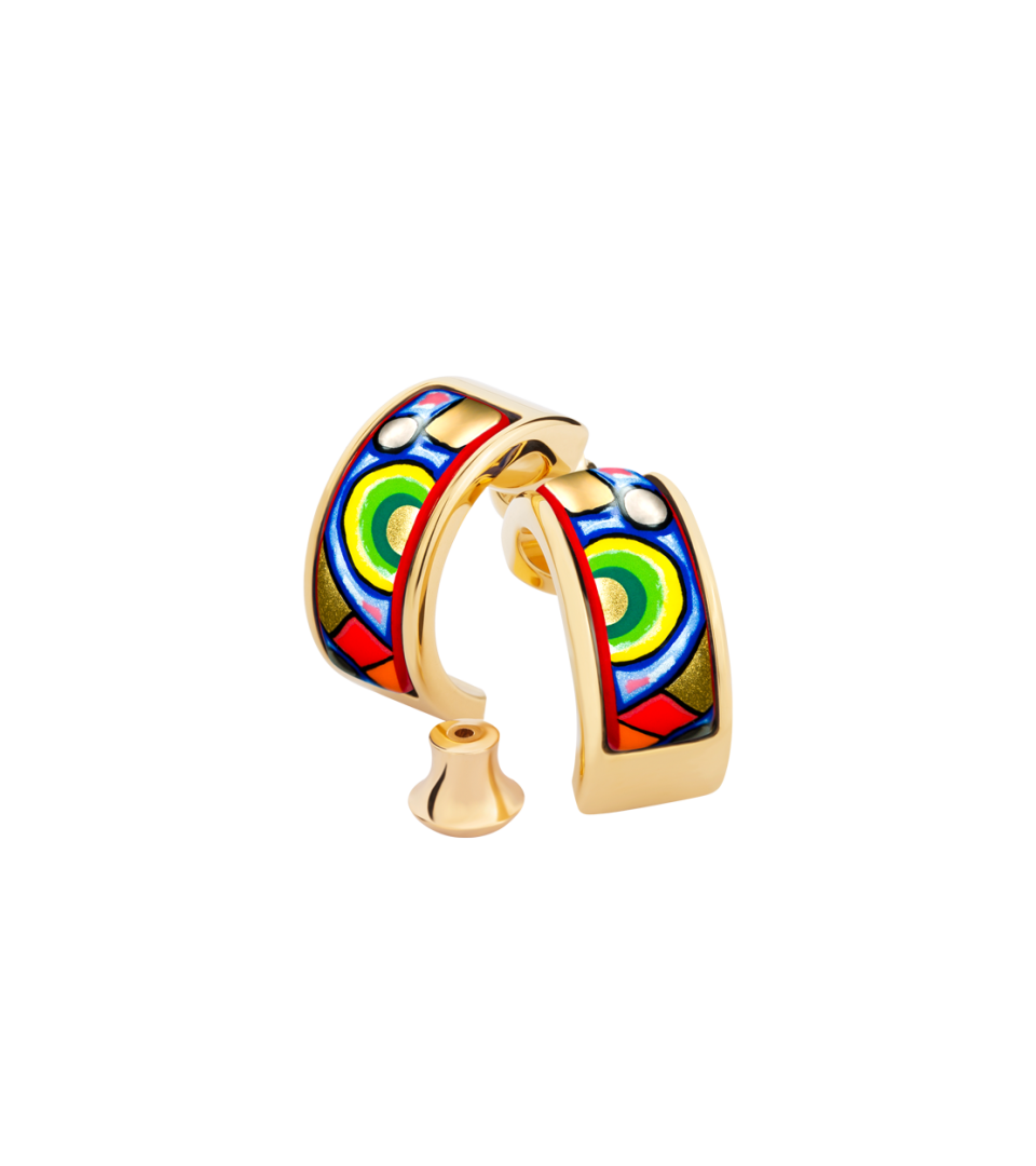 Серьги Мини-креолы
