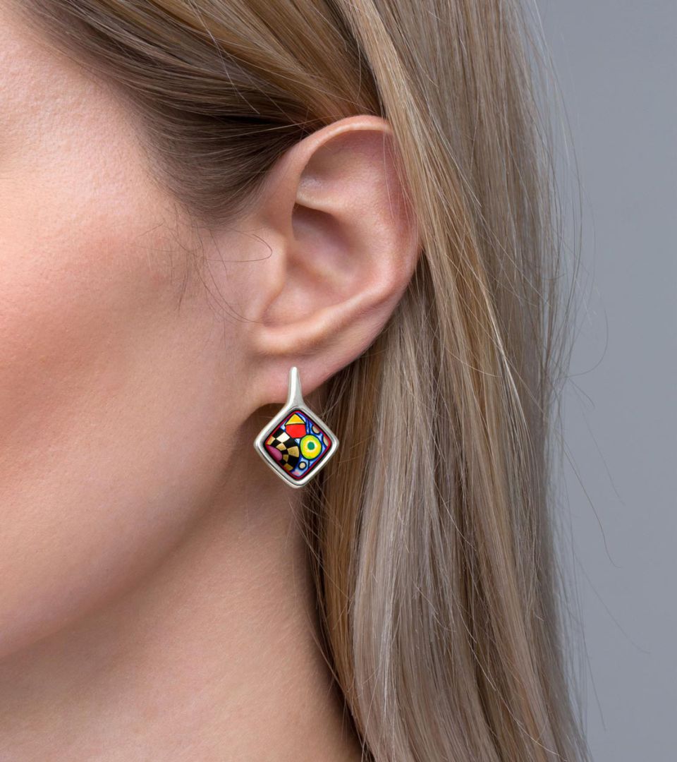 Earrings Carré