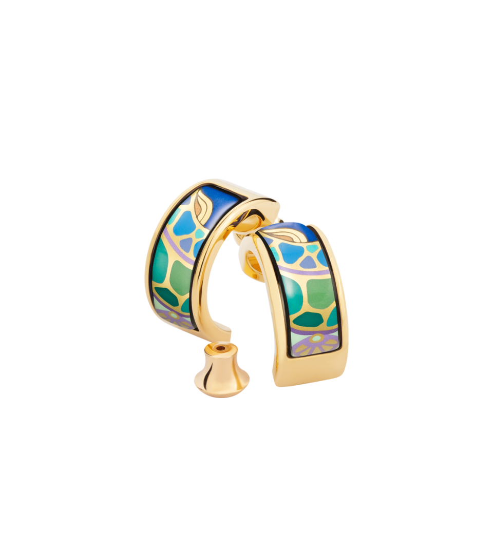 Серьги Мини-креолы