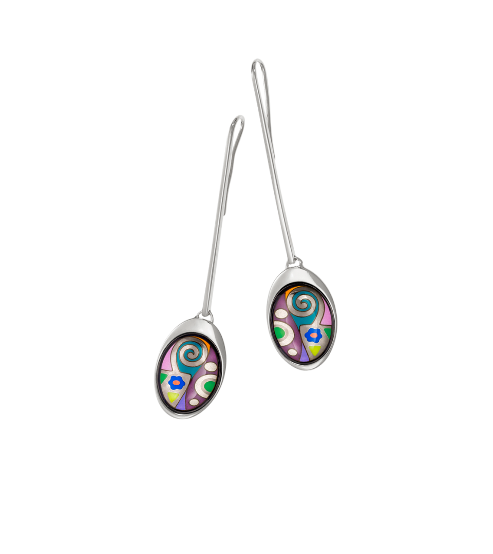 Серьги Капли воды