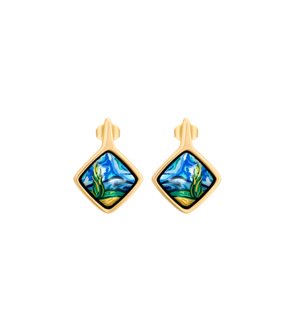 Earrings Carré