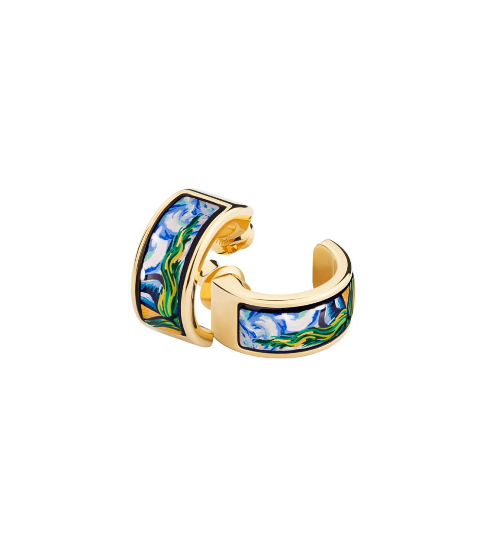 Серьги Мини-креолы