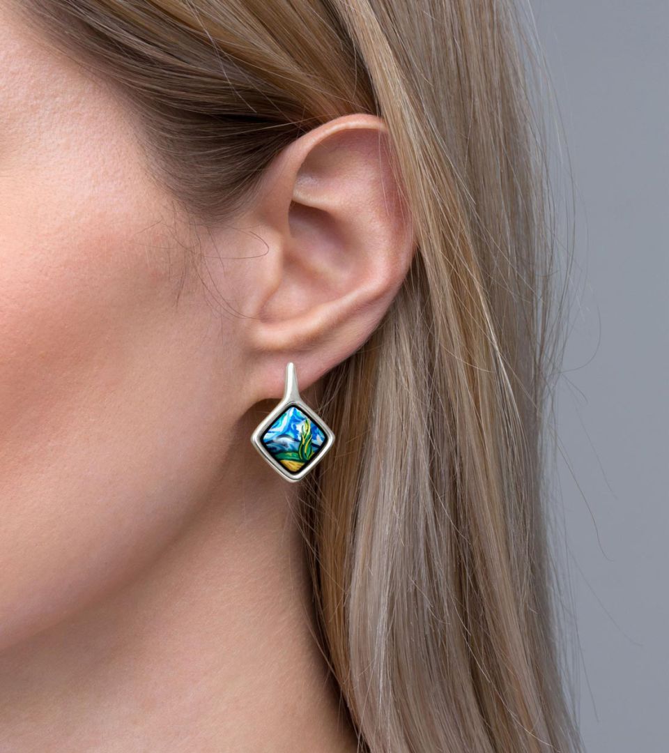 Earrings Carré