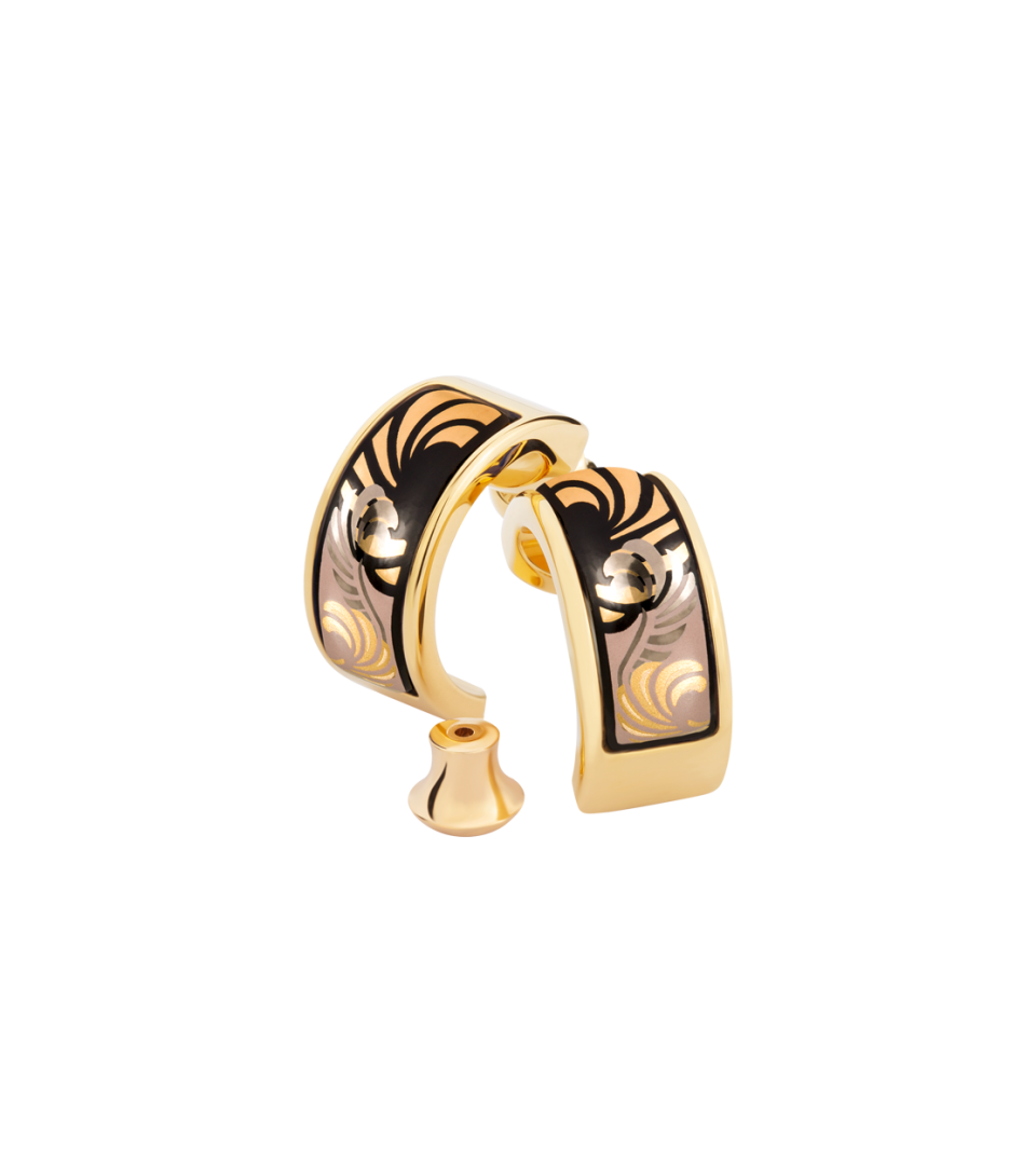 Серьги Мини-креолы