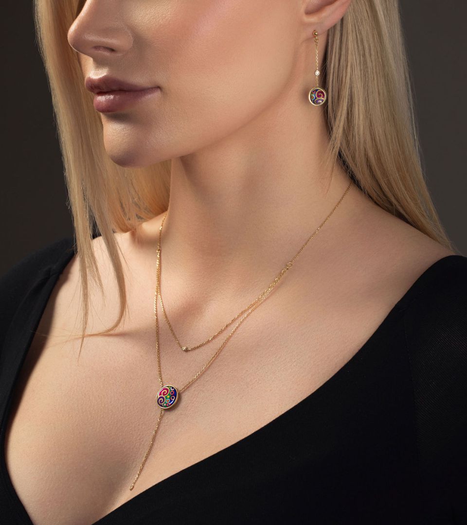 Серьги Дэзире