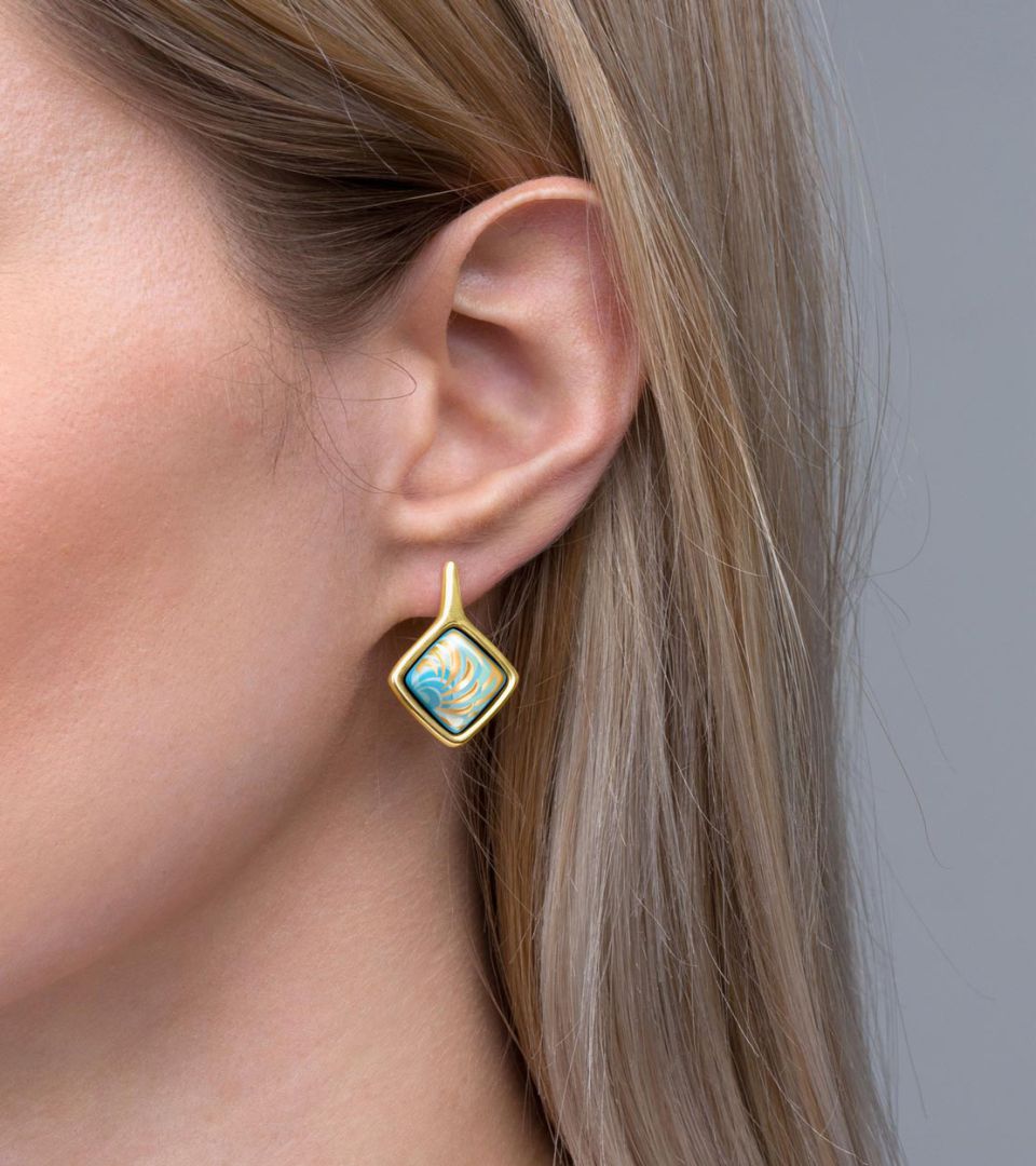 Earrings Carré