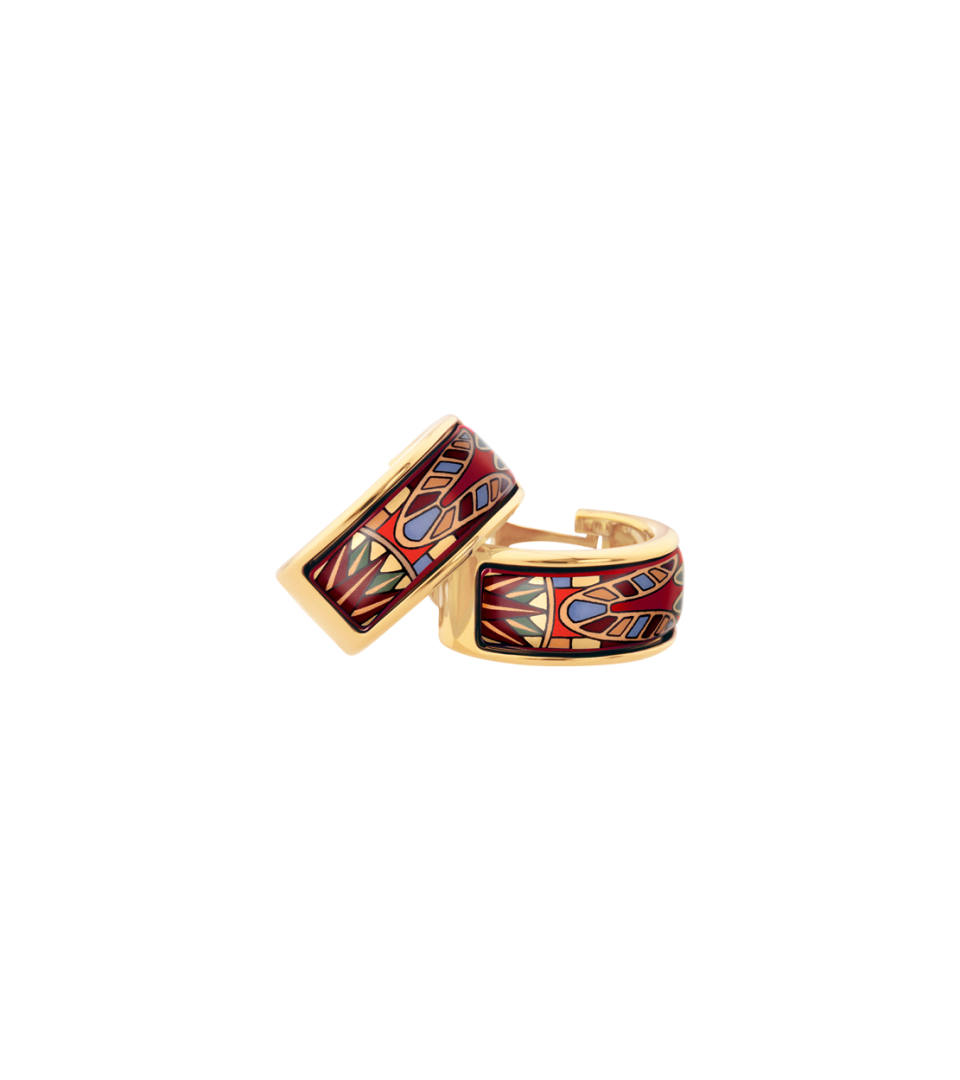 Серьги Мини-креолы