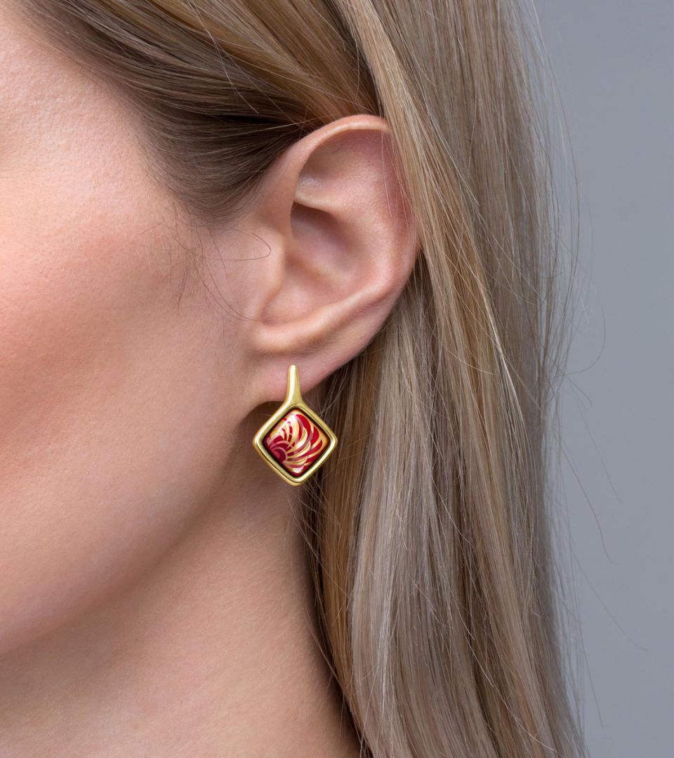 Earrings Carré