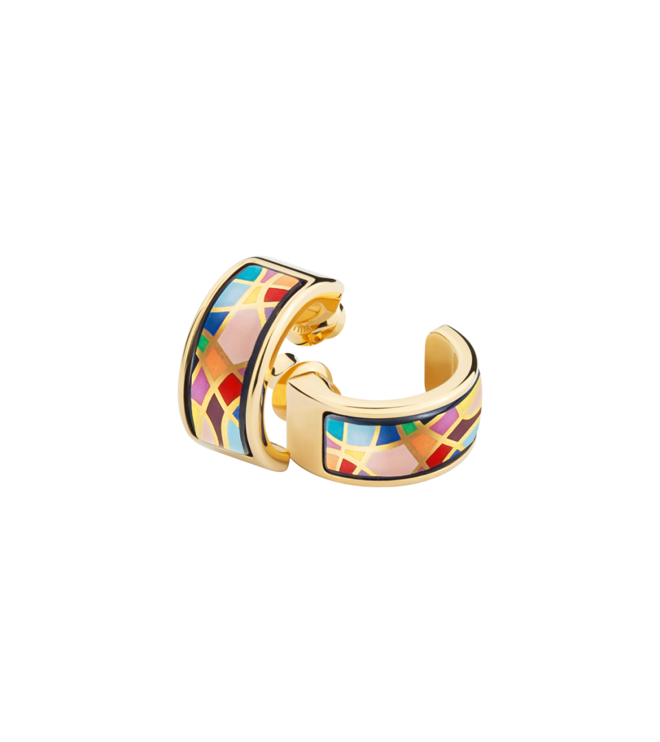 Серьги Мини-креолы