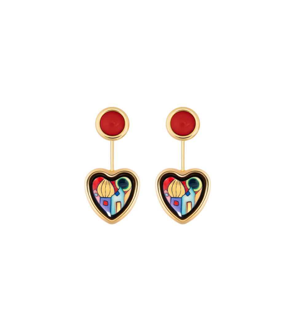 Серьги Corazón