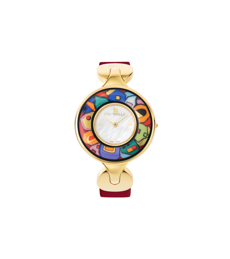 Часы Елена / Ремешок из телячьей кожи