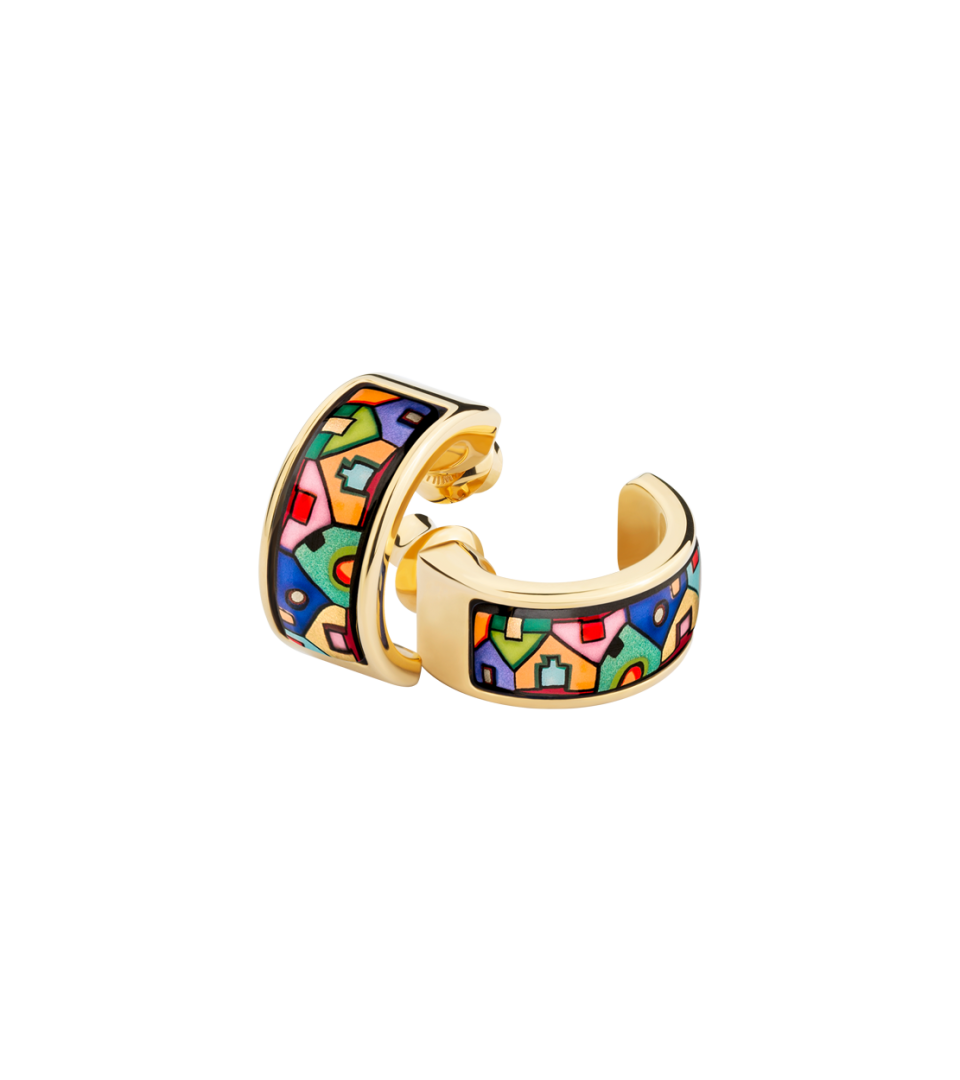 Серьги Мини-креолы