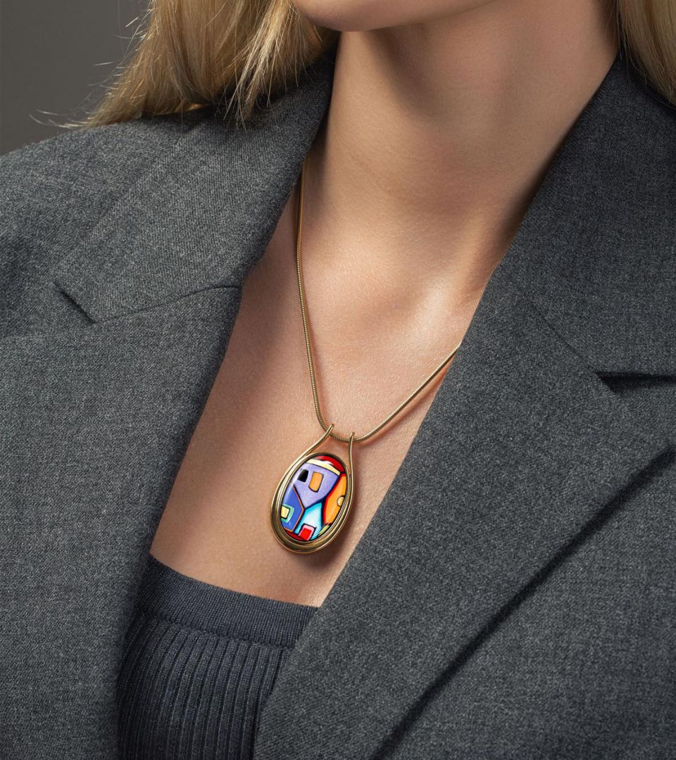 Кулон Капля воды