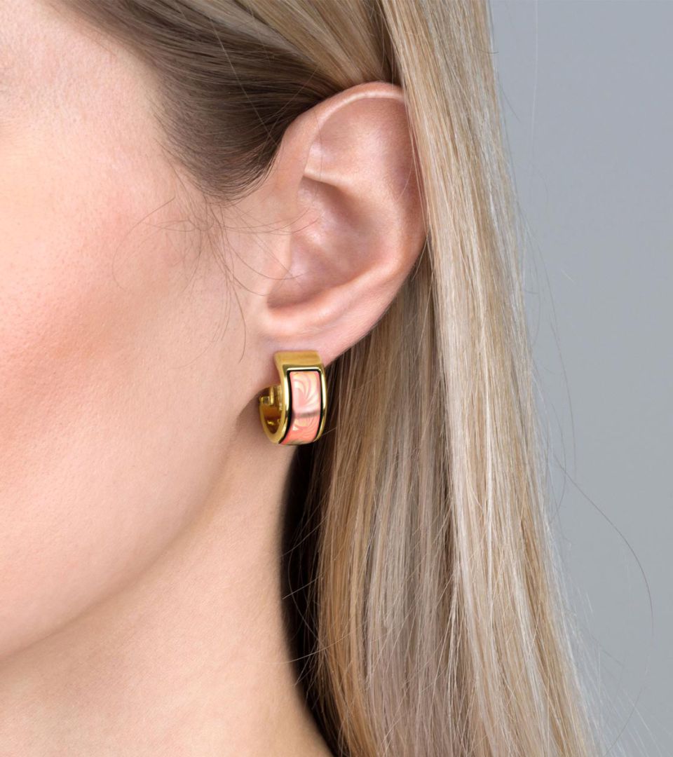 Серьги Мини-креолы