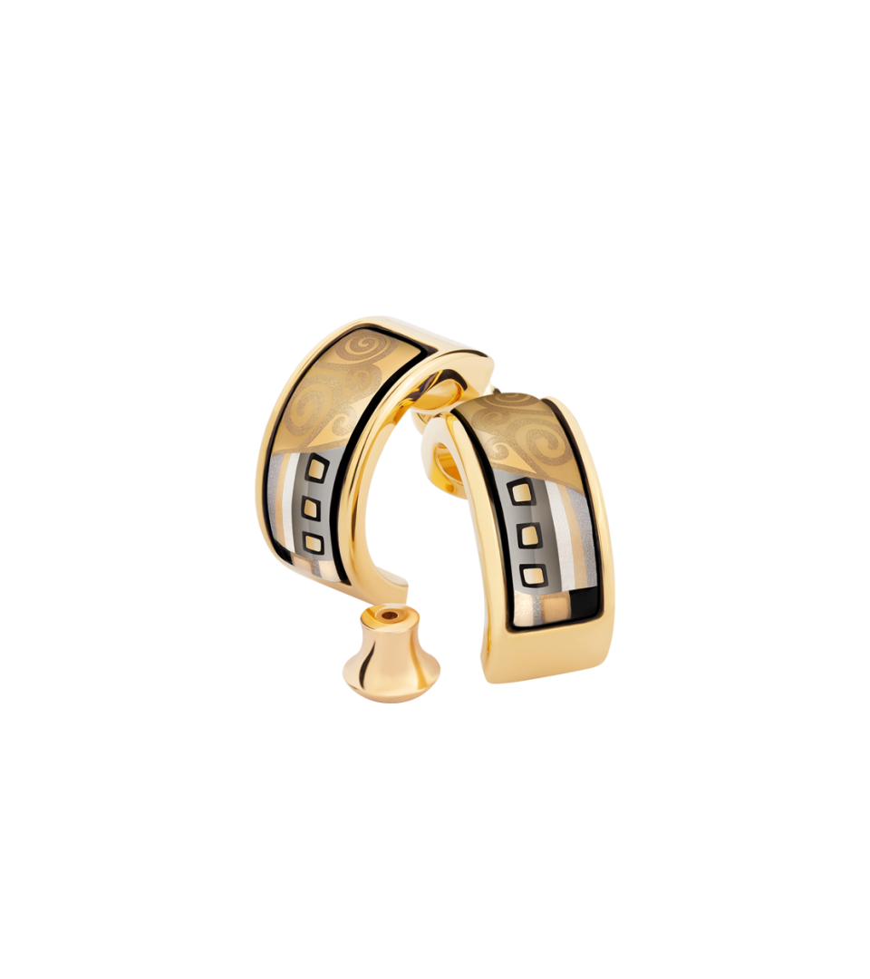 Серьги Мини-креолы