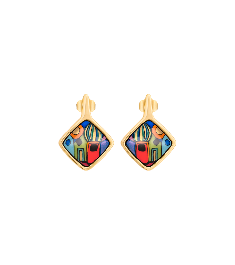 Earrings Carré