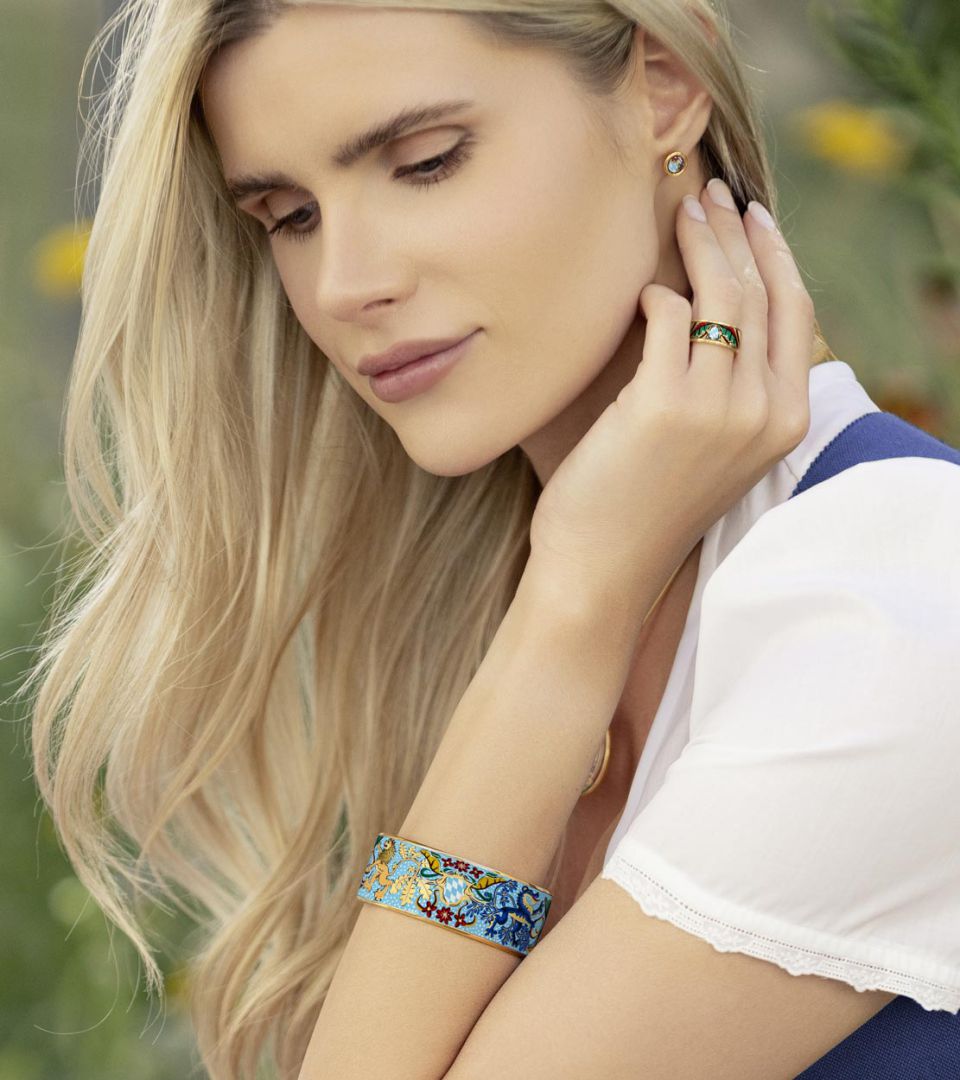 Серьги "Кабошоны"