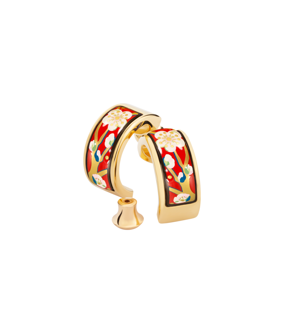 Серьги Мини-креолы