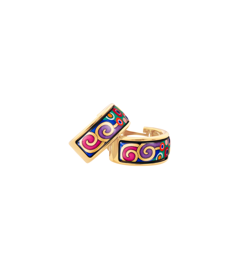 Серьги Мини-креолы