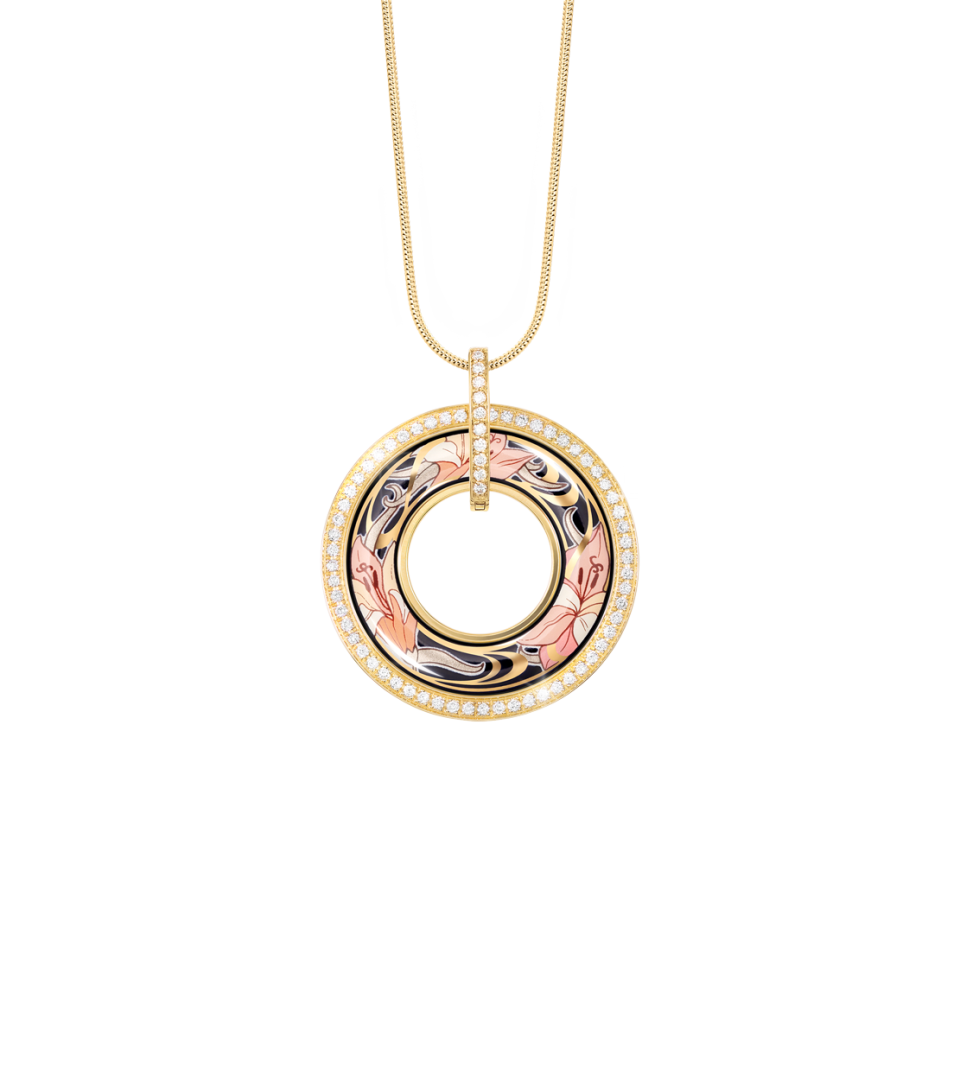 Подвеска Елена с бриллиантами