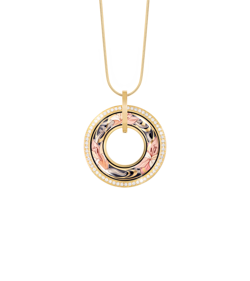 Подвеска Елена с бриллиантами