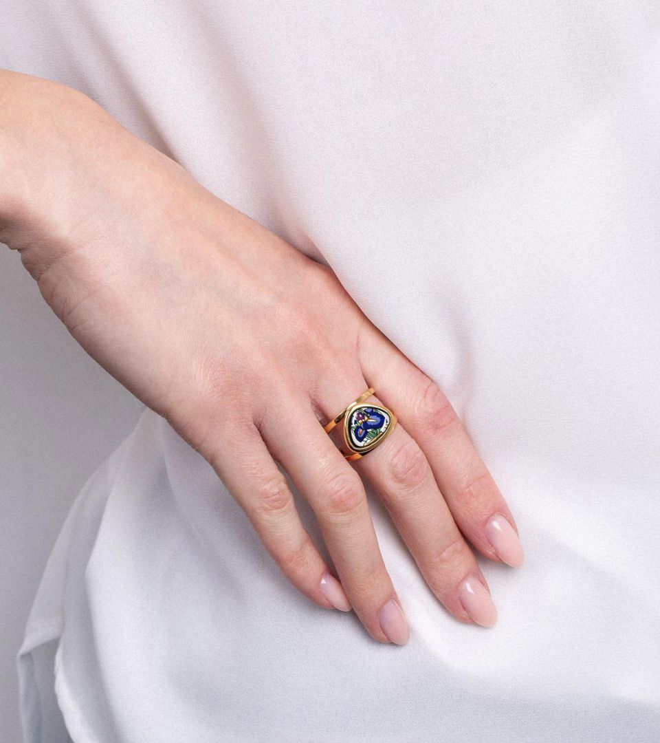 Кольцо Пеббл