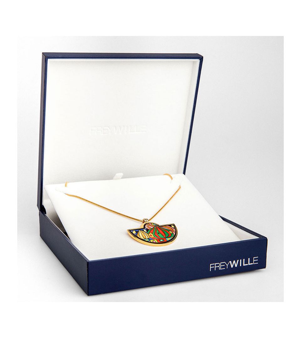 Кулон Большой полумесяц & Цепочка Змейка