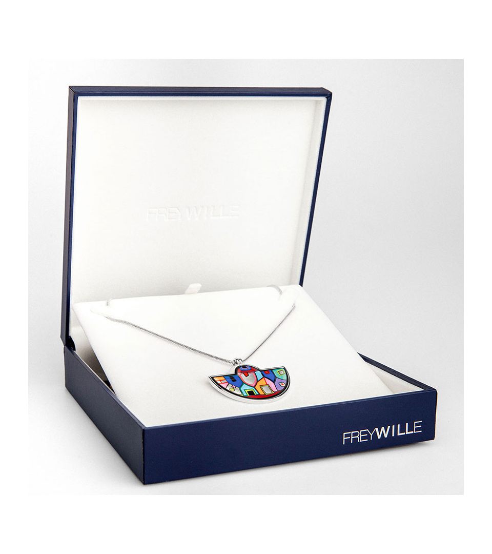 Кулон Большой полумесяц & Цепочка Змейка