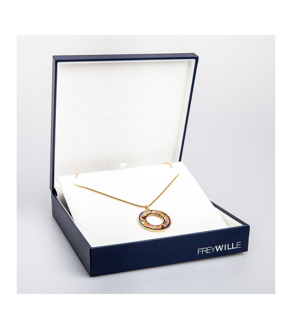 Кулон Елена & цепочка Перлина