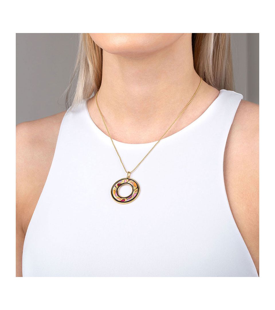 Кулон Елена & цепочка Перлина