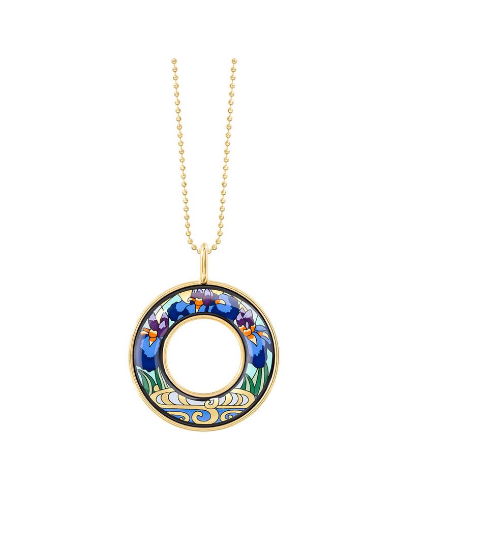 Кулон Елена & цепочка Перлина