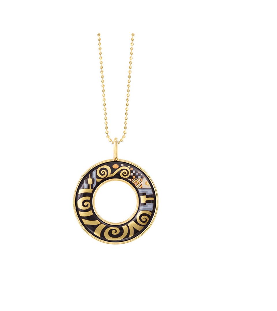 Кулон Елена & цепочка Перлина