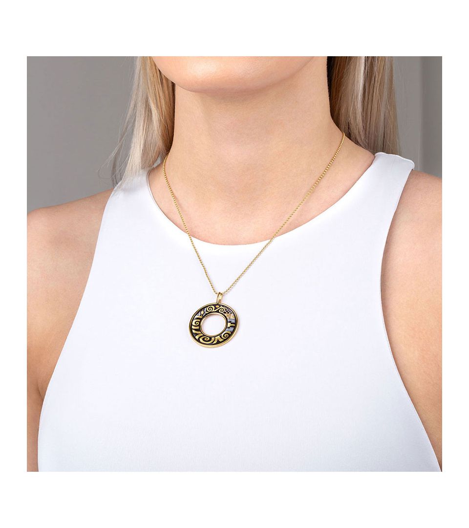 Кулон Елена & цепочка Перлина