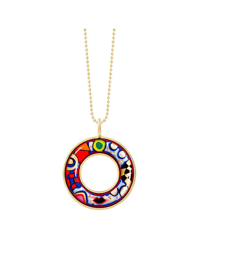 Кулон Елена & цепочка Перлина