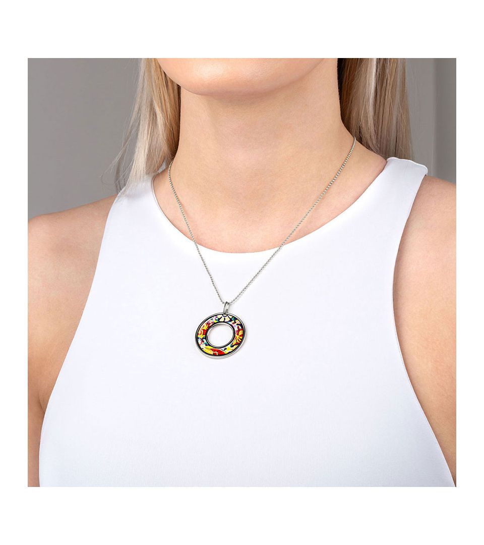 Кулон Елена & цепочка Перлина