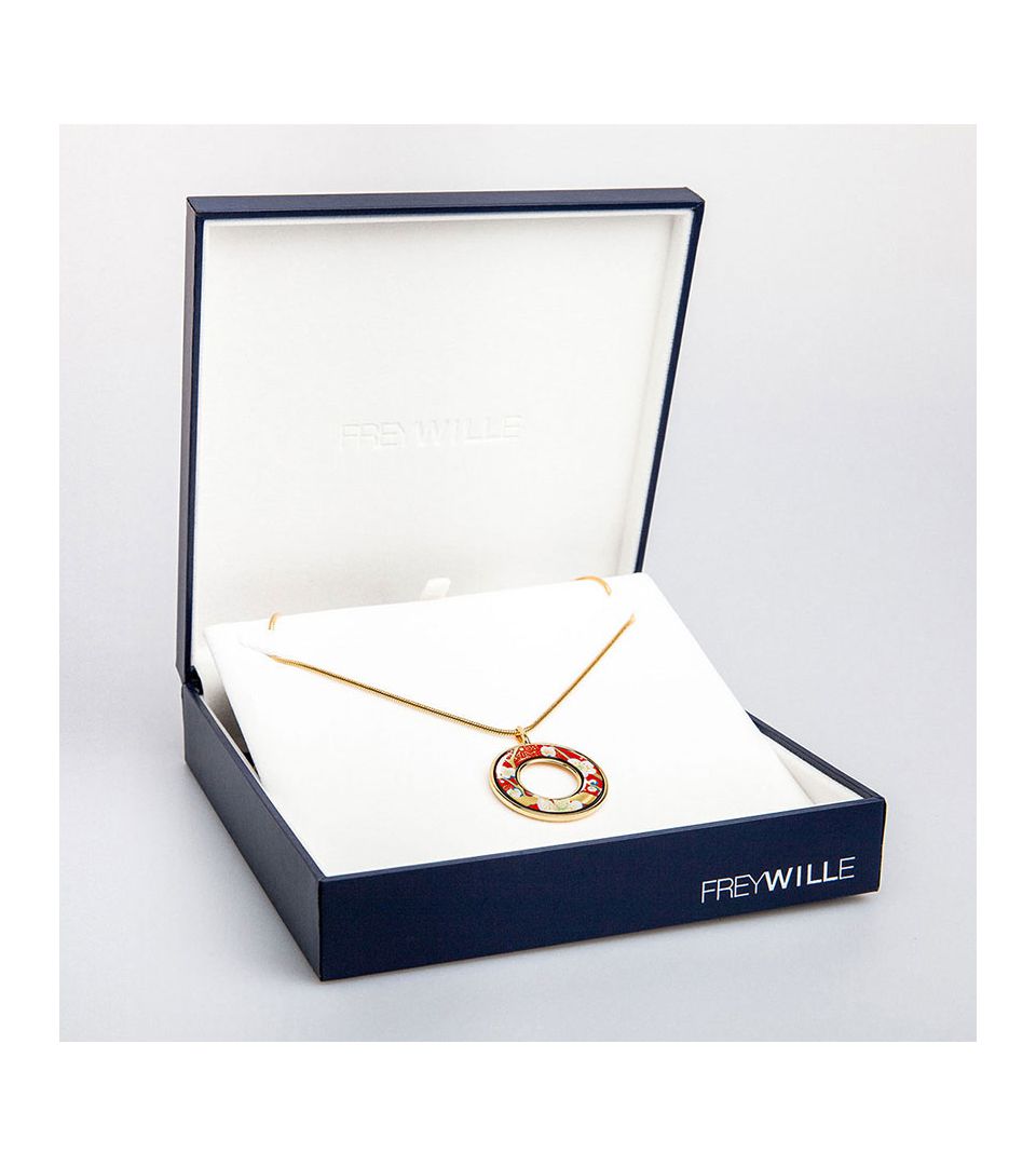 Кулон Елена & цепочка Перлина