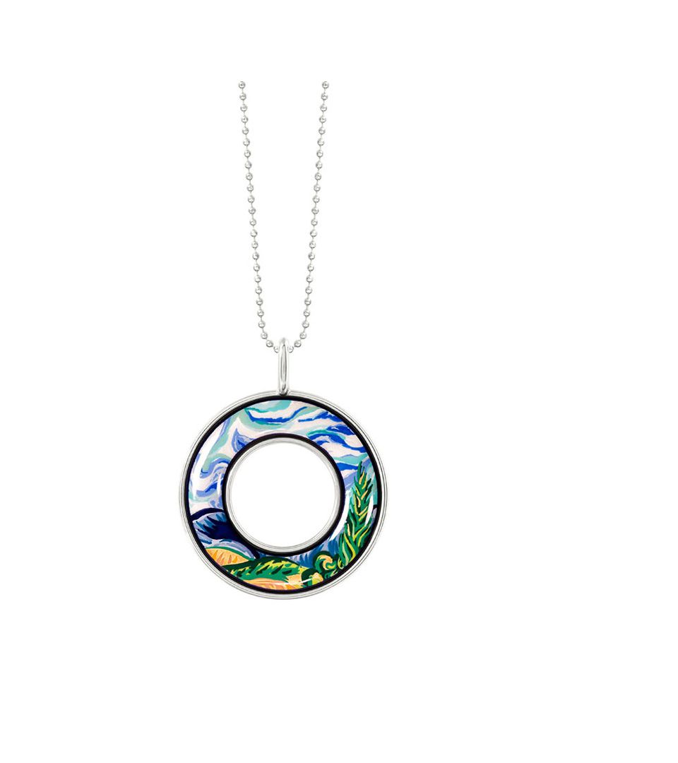 Кулон Елена & цепочка Перлина