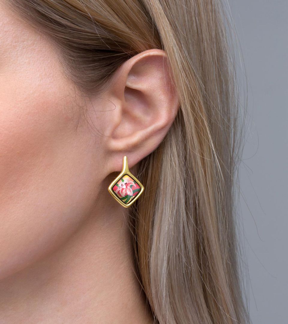 Earrings Carré