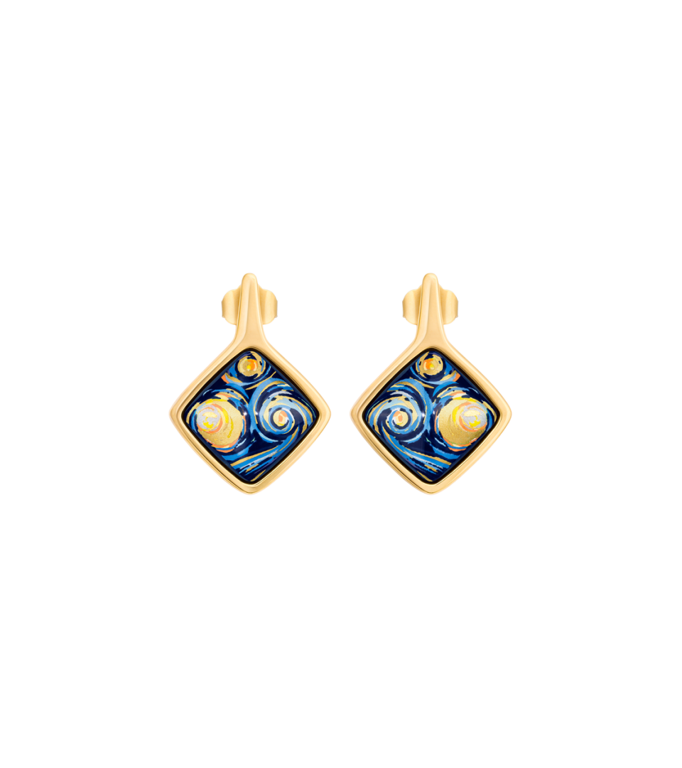 Серьги «Каре»