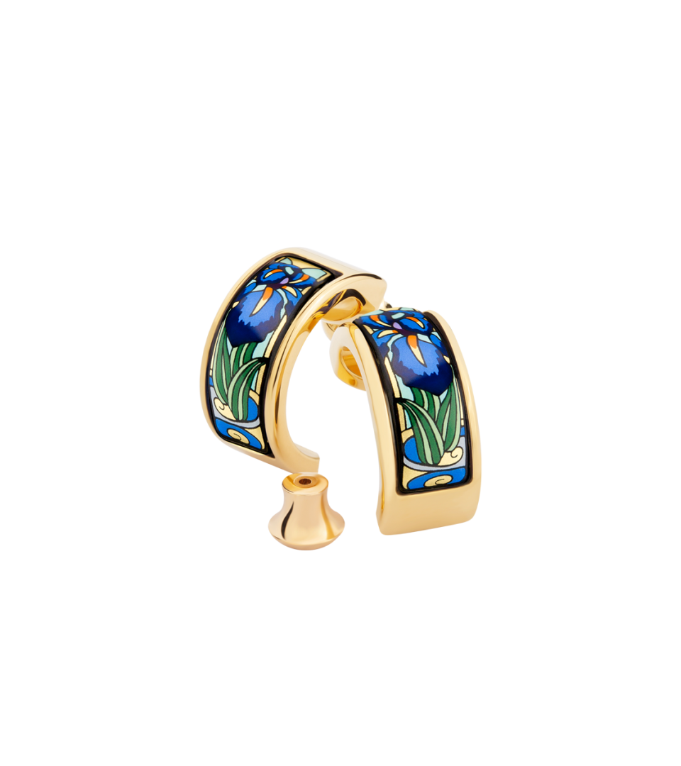 Серьги Мини-креолы