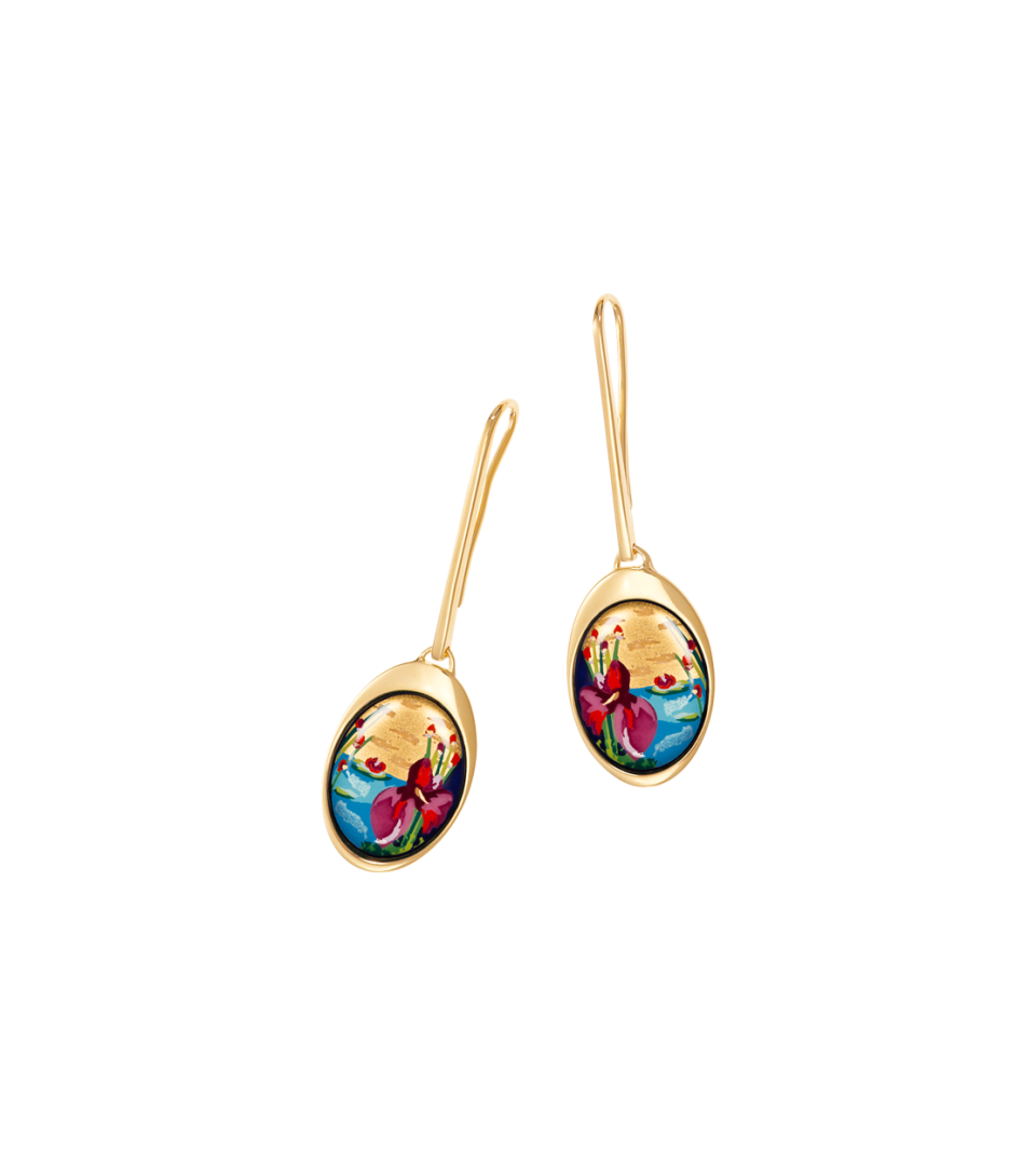 Серьги Капли воды