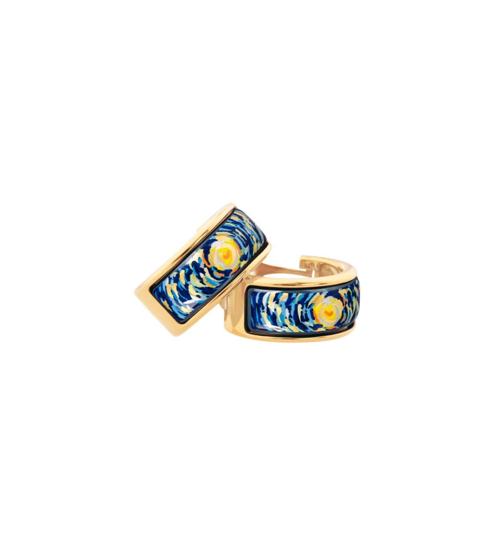 Серьги Мини-креолы