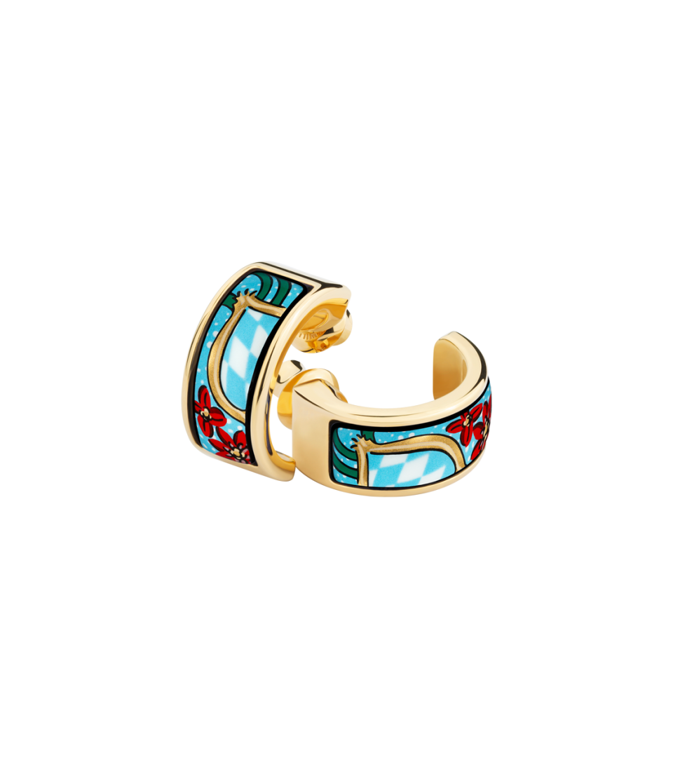 Серьги Мини-креолы