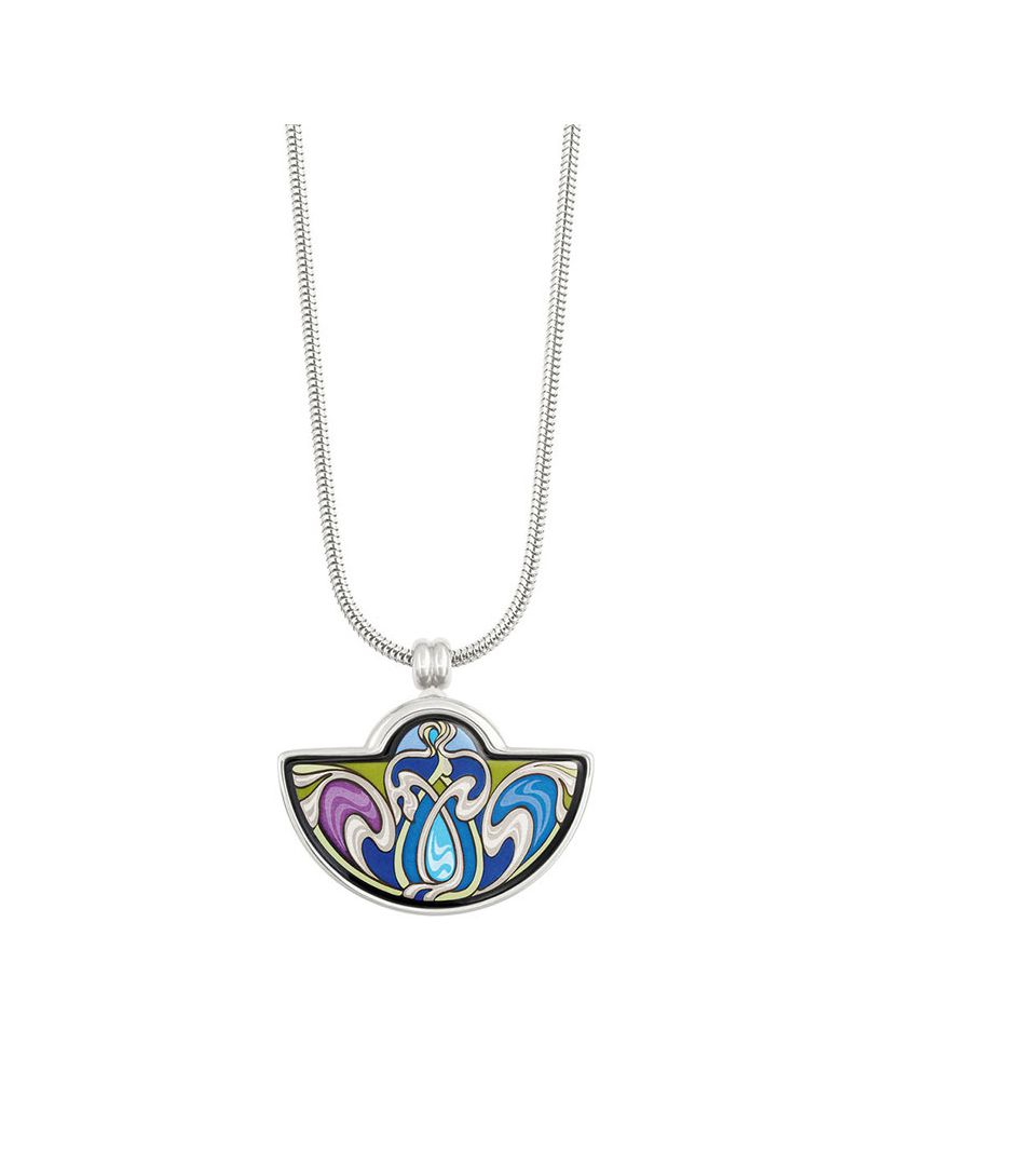 Кулон Малый полумесяц & Цепочка Змейка