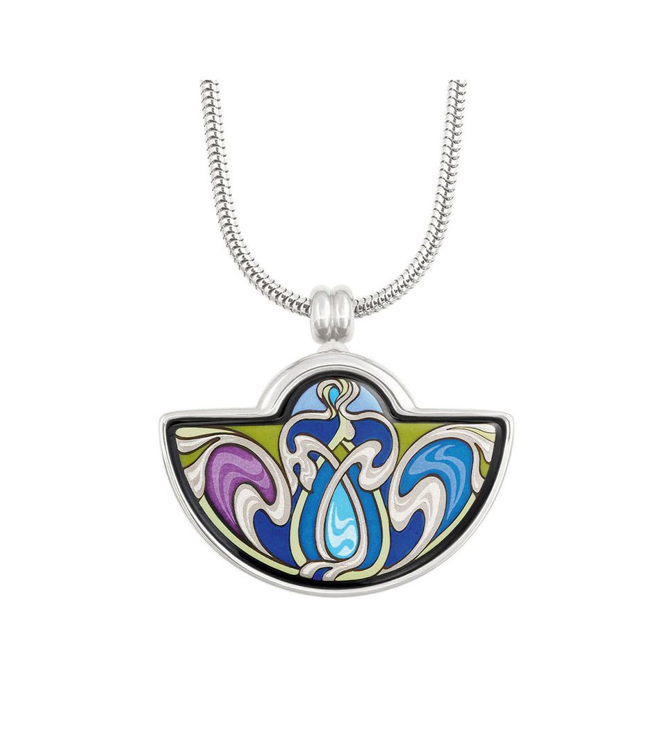 Кулон Малый полумесяц & Цепочка Змейка