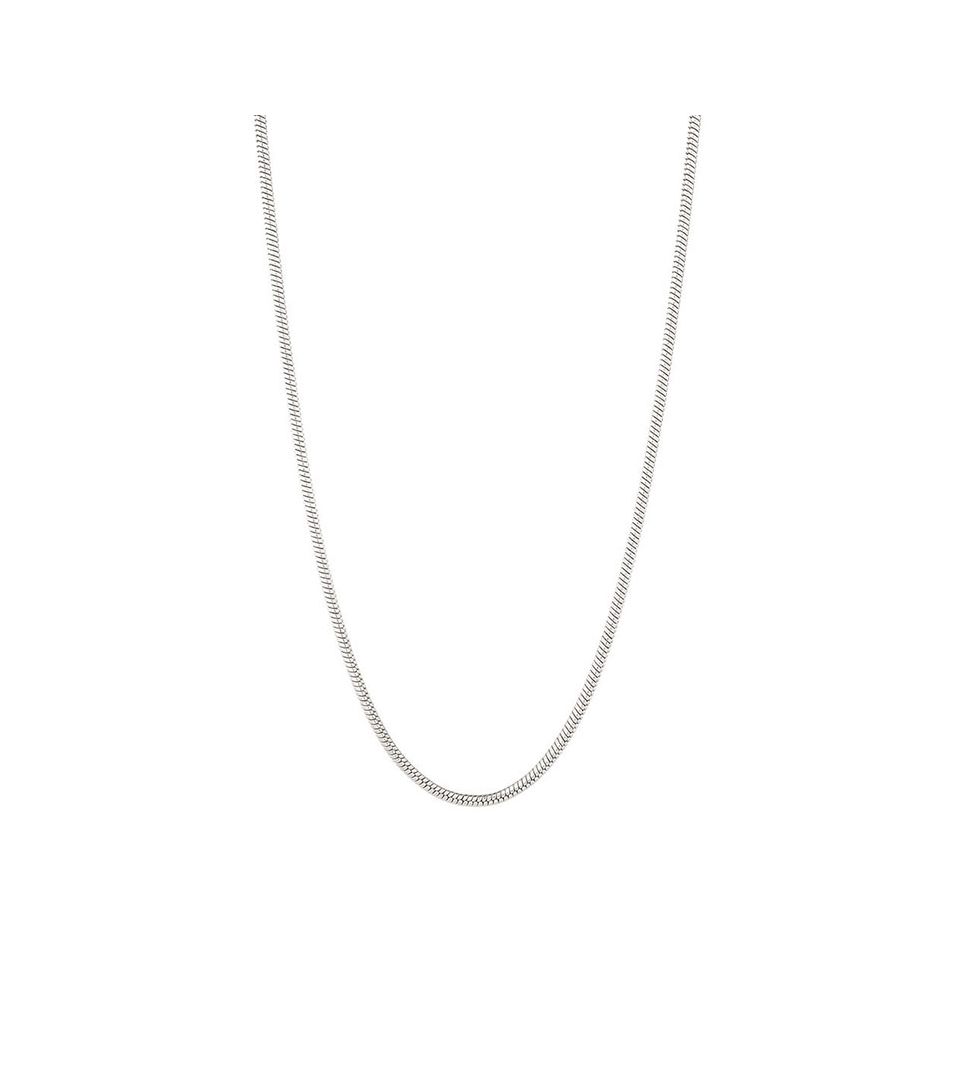 Кулон Малый полумесяц & Цепочка Змейка